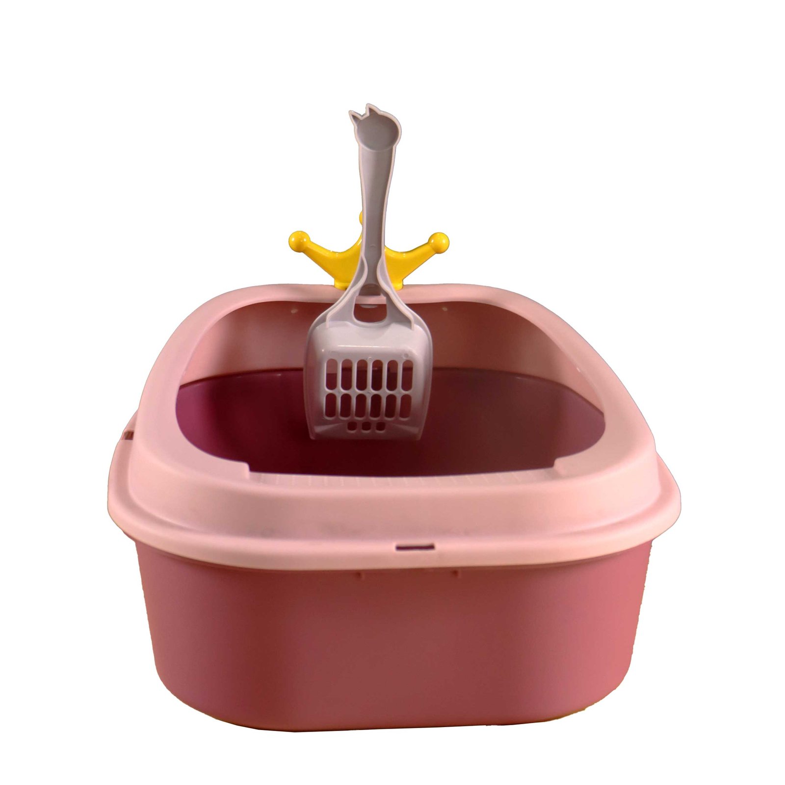 Nuevo Arenero Corona 30x40cm Koolkat abierto anti-salpicaduras - Imagen 4